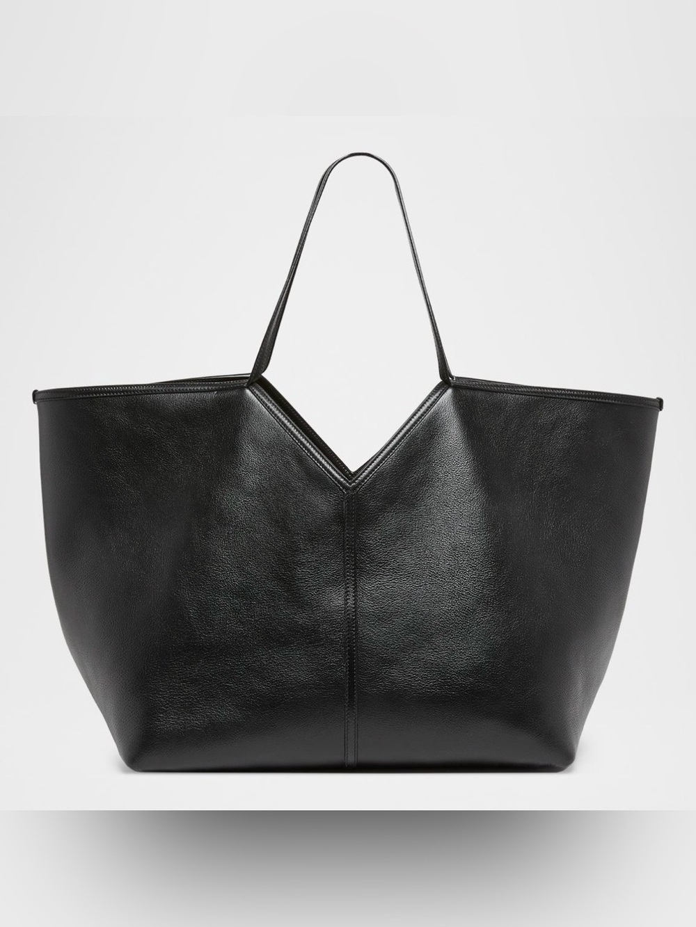 SAINT LAURENT Y slim leather tote shoulder bag
